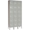 Global Industrial Six Tier Locker, 12x15x12, 18 Door, Unassembled, Gray 652057GY - alternate 1